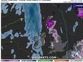 下周，英国11个城镇都将面临降雪